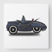 旅行 スクエア壁時計 (正面)