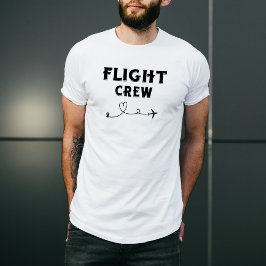 旅行 フライトクルー 飛行機 飛ぶ モダン 休暇 Tシャツ