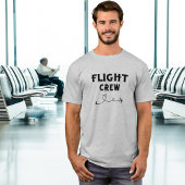 旅行 フライトクルー 飛行機 飛ぶ 現代 休暇 Tシャツ