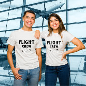 旅行 フライトクルー 飛行機 飛行 現代 休暇 Tシャツ