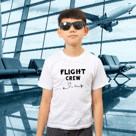 旅行 フライトクルー 飛行機 飛行 現代 休暇 Tシャツ