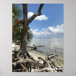 旅行 |フロリダ州 – ケープサンブラスビーチ ポスター