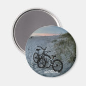 旅行 |フロリダ州 – サンブラス岬ビーチ夕日 マグネット (正面/裏面)