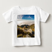 旅行 ベビーTシャツ (正面)