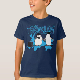 旅行（ペンギン） Tシャツ