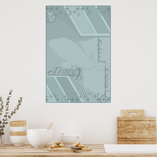 旅行 ポスター (キッチン)