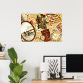 旅行 ポスター (ホームオフィス)