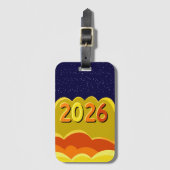 旅行 ラゲッジタグ (正面縦)