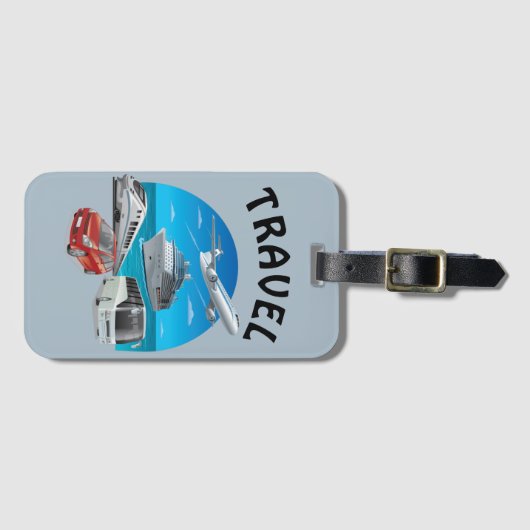 旅行 ラゲッジタグ (正面横)