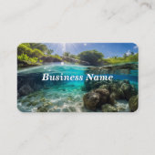 旅行/休暇の名刺 名刺 (正面)