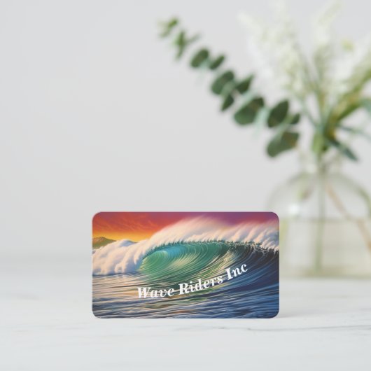 旅行/休暇の名刺 名刺 (スタンド正面)