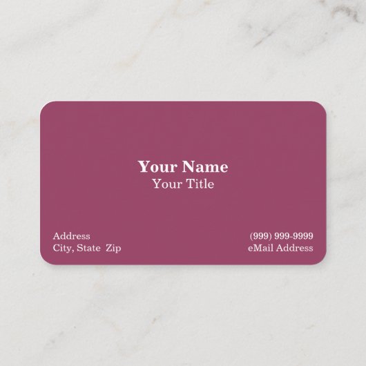 旅行/休暇の名刺 名刺 (裏面)