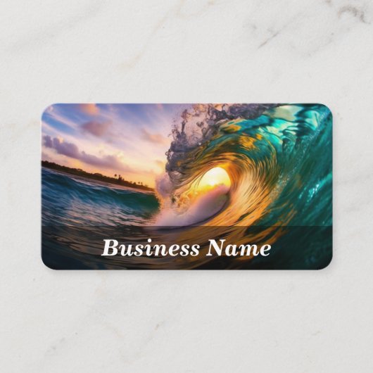 旅行/休暇の名刺 名刺 (正面)