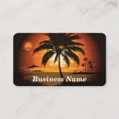 旅行/休暇の名刺 名刺 (正面)