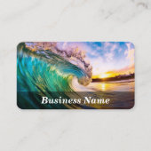 旅行/休暇 名刺 (正面)