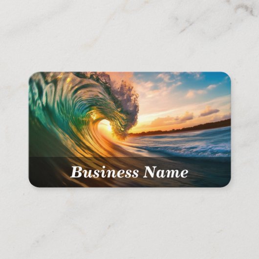 旅行/休暇 名刺 (正面)