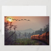 旅行 便箋 (正面/裏面)