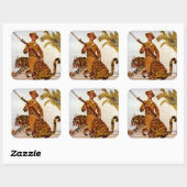 旅行?冒険?海兵隊に参加しろ! スクエアシール (シート)