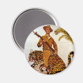 旅行？冒険？海兵隊に参加しろ！ マグネット (正面/裏面)