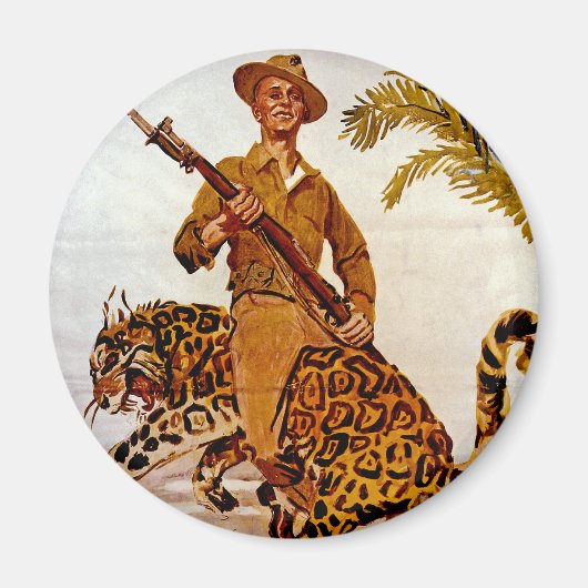 旅行？冒険？海兵隊に参加しろ！ マグネット (正面)