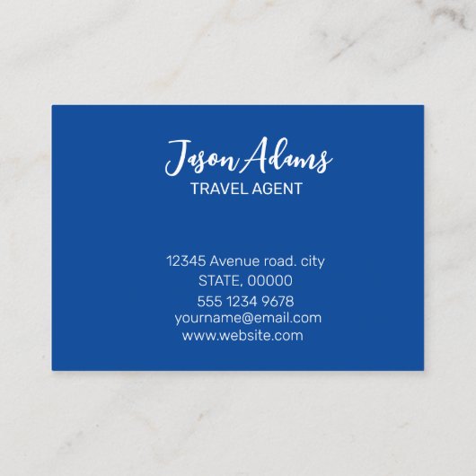 旅行 名刺 (裏面)