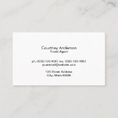 旅行 名刺 (裏面)