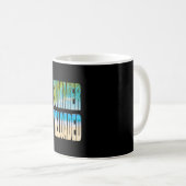 旅行 – 夏のリロード – バケーションシャツ コーヒーマグカップ (正面右)