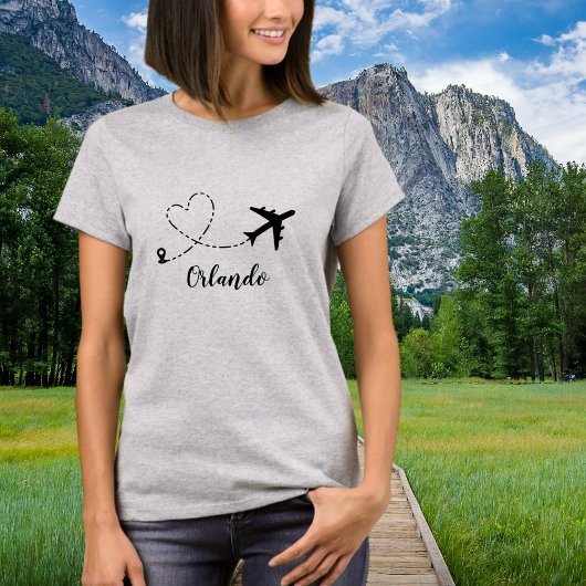 旅行 家族 バケーション 飛行機 & カスタム ロケーション Tシャツ