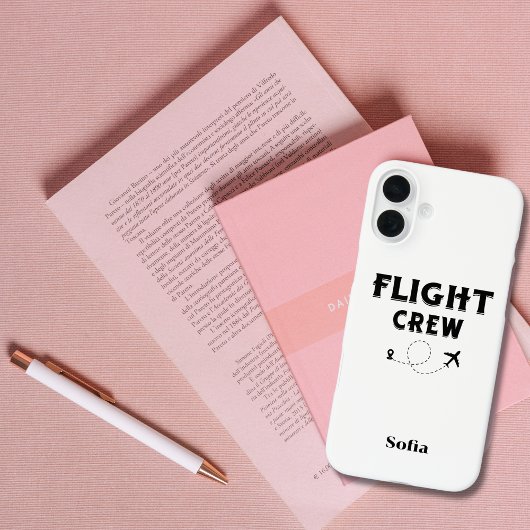 旅行 搭乗員 飛行機 空の旅 モダン バケーション Case-Mate iPhoneケース