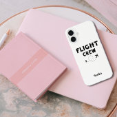 旅行 搭乗員 飛行機 空の旅 モダン バケーション Case-Mate iPhoneケース