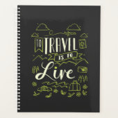 旅行 – 旅行にはライブ旅行ギフト プランナー手帳 (正面)