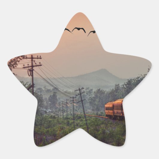 旅行 星シール (正面)
