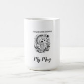 旅行：未知の至福を見つける コーヒーマグカップ (中央)