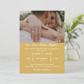 旅行 結婚 飛行機 ハート 現代 航空 招待状 (スタンド正面)