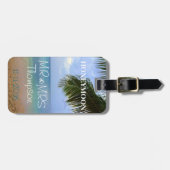 旅行|荷物のラベル|の新婚旅行|氏及び夫人 ラゲッジタグ (正面横)