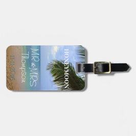 旅行|荷物のラベル|の新婚旅行|氏及び夫人 ラゲッジタグ