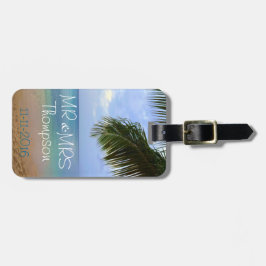 旅行|荷物のラベル|の新婚旅行|氏及び夫人 ラゲッジタグ