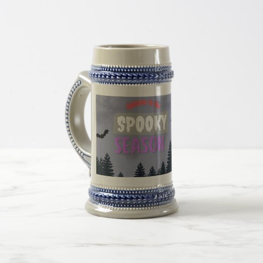 旅行/通勤マグ、15オズ ビールジョッキ (正面左)