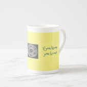 旅行/通勤マグ、15オズ ボーンチャイナマグカップ (正面右)