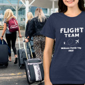 旅行 飛行機 チーム 家族旅行 ブライズパーティー トライブレンドTシャツ