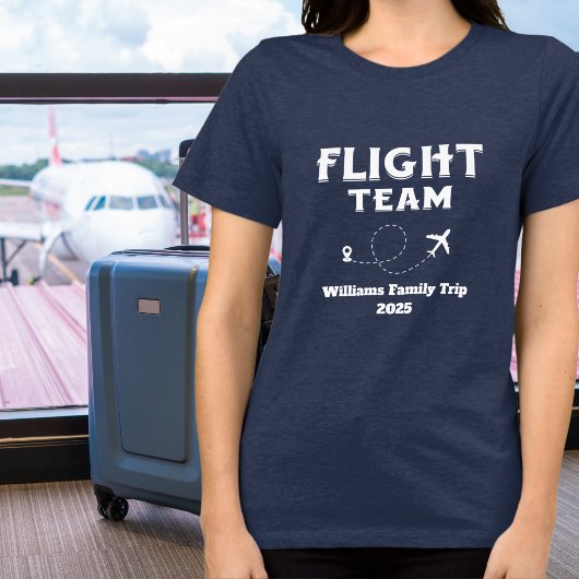 旅行 飛行機 チーム 家族旅行 ブライズパーティー トライブレンドTシャツ