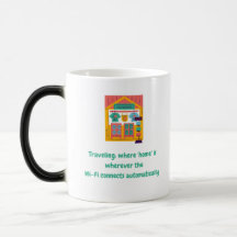 旅行: 'home'はWi-Fiコネクタの任意の場所