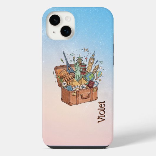 旅行 iPhoneケース (裏面)