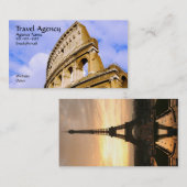 旅行Agenecyの名刺 名刺 (正面/裏面)