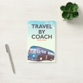 旅行By coachイギリス旅行ポスター ポストイット (オフィス)