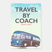 旅行By coachイギリス旅行ポスター ポストイット (正面)