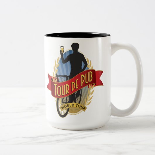 旅行de Pub Mug ツートーンマグカップ (右)