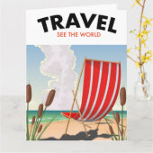 旅行See the World カード (黄色い花)