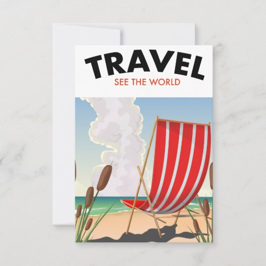 旅行See the World Card サンキューカード (正面)