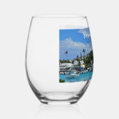 旅記念島生活 ステムなしワイングラス (右)